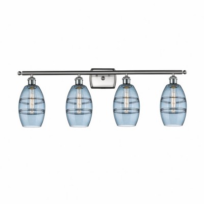 Vaz - 4 Light Bath Vanity In Industrial Style-9.13 Inches Tall and 35.88 Inches Wide