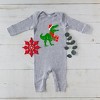 The Juniper Shop Dino Present Baby Romper - 2 of 3