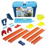 Hot Wheels Track Builder Stunt Crash Box Set with 18 pieces, storage box & 1 car — fun gift for kids ages 6–12 for racing & creative track building - 3 of 4