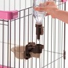 Richell Pet Water Rehydration Station, Gravity Fed Pet Water Station, includes Bottle and Dish | Crate Attachment, BPA Free - includes Water Bottle - image 4 of 4