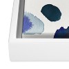 Ninola Design Watercolor Stains Blue Gold Art Canvas - Society6 - 4 of 4