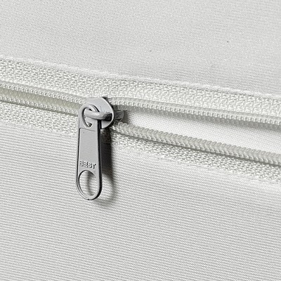 Twin White Waterproof Allergy-Free Zipper Mattress Encasement