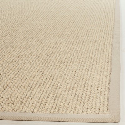 Eco-Friendly Hand-Knotted Wool Area Rug in Light Grey, 8' x 10'