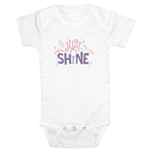 Infant's Cinderella Just Shine Icons Bodysuit - 1 of 3