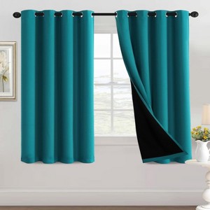 Blackout Curtains for Bedroom Thermal Insulated Blackout Curtains - 1 of 4