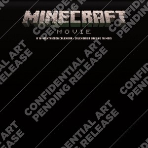 Minecraft 2026 Movie Bilingual French 12"x12" Wall Calendar - 1 of 4