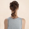 Unique Bargains Women's Nature Long Hair Wig Hair Clip 9.84inch Light Brown 1 Pc - 3 of 4