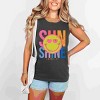 Simply Sage Market S.W.Smiley Sunshine Neon Garment Dyed Tank - 2 of 2