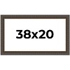 PosterPalooza | Museum Brown Picture Frame - UV Acrylic, Backing Board, Hanging Hardware Included - 2 of 4