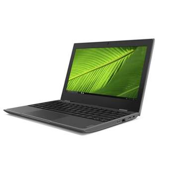 Lenovo 100e Windows 2nd Gen 11.6" Laptop Intel Celeron N4020 4GB 128GB SSD W11P - Manufacturer Refurbished