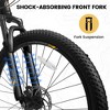 VASIP  26 Inch Adults and Teenagers Mountain Bike-Black - 3 of 4
