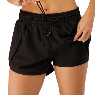 Anna-Kaci Active Women's Gym Athletic Shorts Quick Dry Loose Running Shorts
