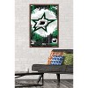 Trends International NHL Dallas Stars - Maximalist Logo 23 Framed Wall Poster Prints - 2 of 4