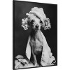 Amanti Art Spa Day Pooch by Niky Rahner Framed Canvas Wall Art - 2 of 4