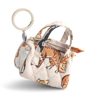 Vera Bradley Women's Outlet Cotton Essential Duffel Bag Charm - 1 of 2