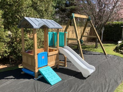 Target playhouse cheap with slide