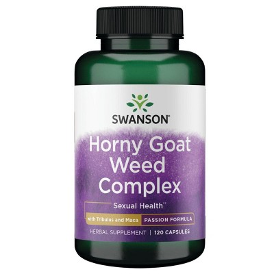 Swanson Horny Goat Weed Complex 120 Capsules.