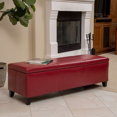 CAVINAS Round Boucle Storage Ottoman Bench with Hidden Storage,Upholstered Storage Ottoman,Storage Benches for Living Room,Bedroom