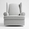 Storkcraft Serenity Wingback Side Lever Recliner and Swivel Glider with USB Charging Port - 3 of 4