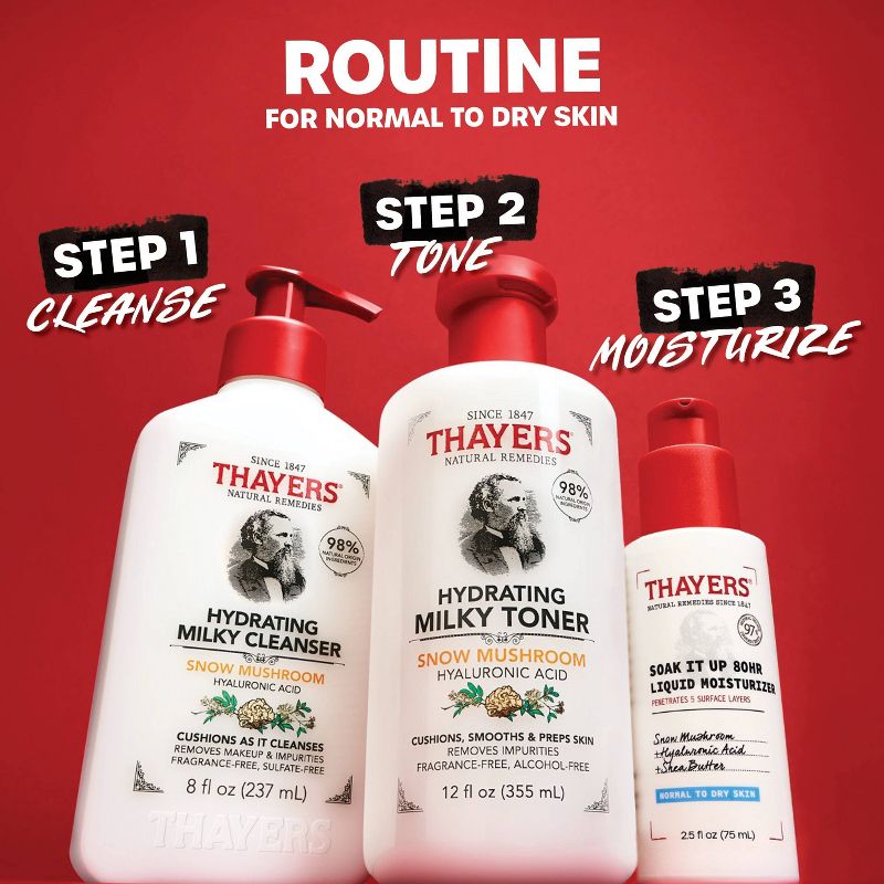 Thayers Natural Remedies Soak it Up 80hr Liquid Face Moisturizer - 2.5 fl oz, 6 of 10