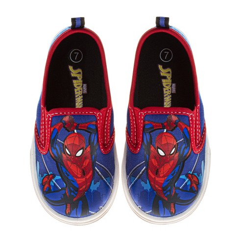 Marvel Spider-Man Boys' Canvas Sneakers. (Toddler/Little Kids) - image 1 of 4