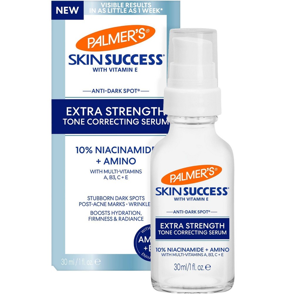 Photos - Cream / Lotion Palmer's Skin Success Extra Strength Correcting Serum - 1 fl oz: Amino Acid Niacinamide, Face Tone, Normal Combination