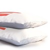 Deny Designs King April Lane Art Block Red Monogram E Microfiber Printed Pillow Sham - 3 of 3