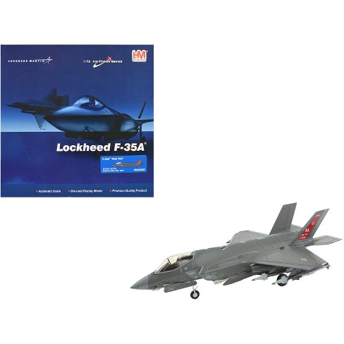 Lockheed Martin F-35A Lightning II Aircraft "Alabama Air National Guard" (2024) US Air Force 1/72 Diecast Model by Hobby Master - image 1 of 4