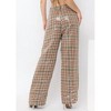 Women's That's a Wrap Sequin Plaid Pants - Pretty Garbage - 3 of 3