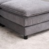 131.89" Chenille Upholstery Modular U-Shaped Sectional Sofa, 6-Piece Free Combination Couch - 2 of 4