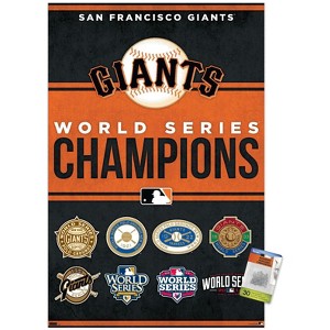 Trends International MLB San Francisco Giants - Champions 23 Unframed Wall Poster Prints - 1 of 4