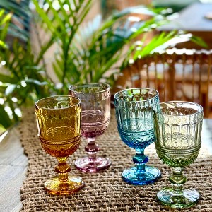 Patina Vie Maison Assorted French Color Glassware 10 oz - 1 of 4