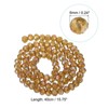 Unique Bargains Sparkly Faceted Durable Waterproof Loose Small Round Beads 10 Pcs - 2 of 4