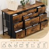 Jojoka Wide Dresser with 10 Large Drawers for 55'' TV Stand - 4 of 4