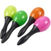 Blue Panda 24-Pack Small Neon Maracas Toy for Kids, Party Noise Makers Mexican Fiesta, 4 Colors - image 2 of 3