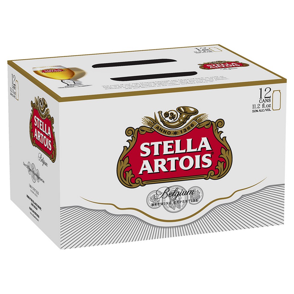 UPC 786150000168 product image for Stella Artois Beer - 12pk / 11.2oz Cans | upcitemdb.com