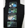 My Hero Academia Four Scenes Adult Black Graphic Pajama Pants - 2 of 4