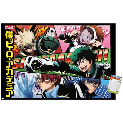 My Hero Academia - Manga / Anime TV Show Poster / Print (Characters)
