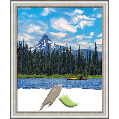 Amanti Art Salon Silver Narrow Picture Frame