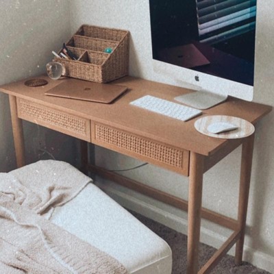 Target deals rattan desk