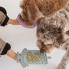 Dexypaws Enrichment Lick Mat: Seafoam Bark Day Bash - Grooved Silicone - 4 of 4