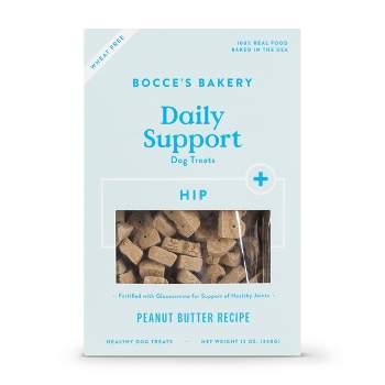 Bocce's Bakery Hip Aid Functional Peanut Butter Dog Treats - 12oz