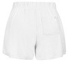 Memoi Women's Soft Knit Ribbed Slub Loose Fit Lounge Shorts - 3 of 4