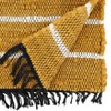 Saro Lifestyle Earthy Striped Chindi Table Runner, 16"x72", Yellow - image 2 of 3