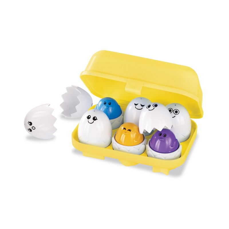 Kidoozie Peek N Peep Eggs - Mentally Stimulating, Employs Tactile Engagement, for Ages 12 Months and Up, 1 of 7