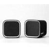Computer Speakers for Desktop PC, Laptop, Mac, USB Powered, Small Wired 2.0 Channels Dual Stereo Clear with Bass Less Distortion - 3 of 4