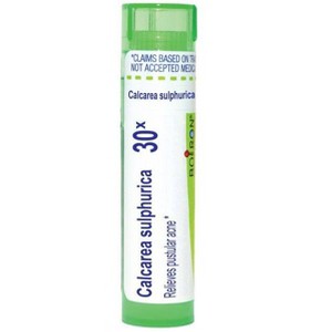 Calcarea Sulphurica 30X by Boiron Homeopathic Single Medicine For First Aid  -  80 Pellet - 1 of 4