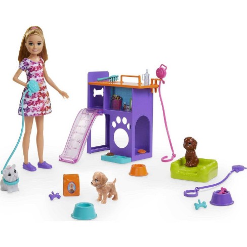 Barbie Team Stacie Puppies Playset : Target