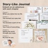 KeaBabies Craft Baby Memory Book, First 5 Years Baby Books, 90 Pages Keepsake Milestone Journal for Baby Girls, Boys - 3 of 4