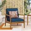 Christopher Knight Home Willowbrook Outdoor Acacia Wood Club Chair - 2 of 4